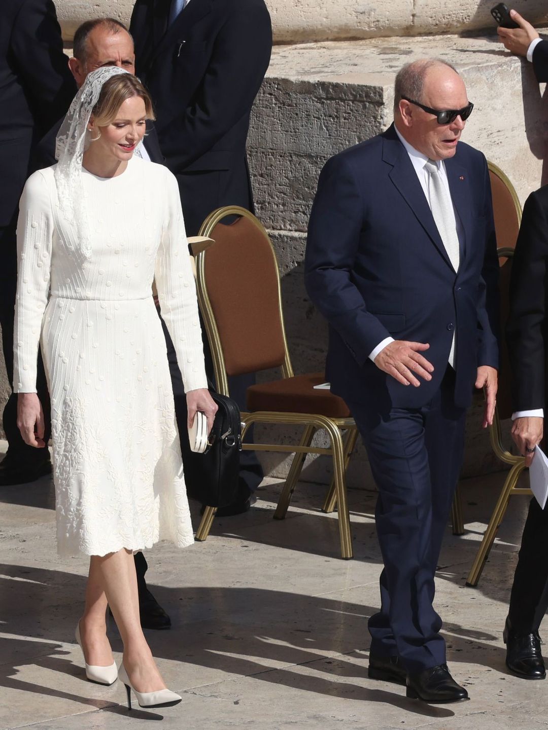 Księżna Charlene i książę Albert 