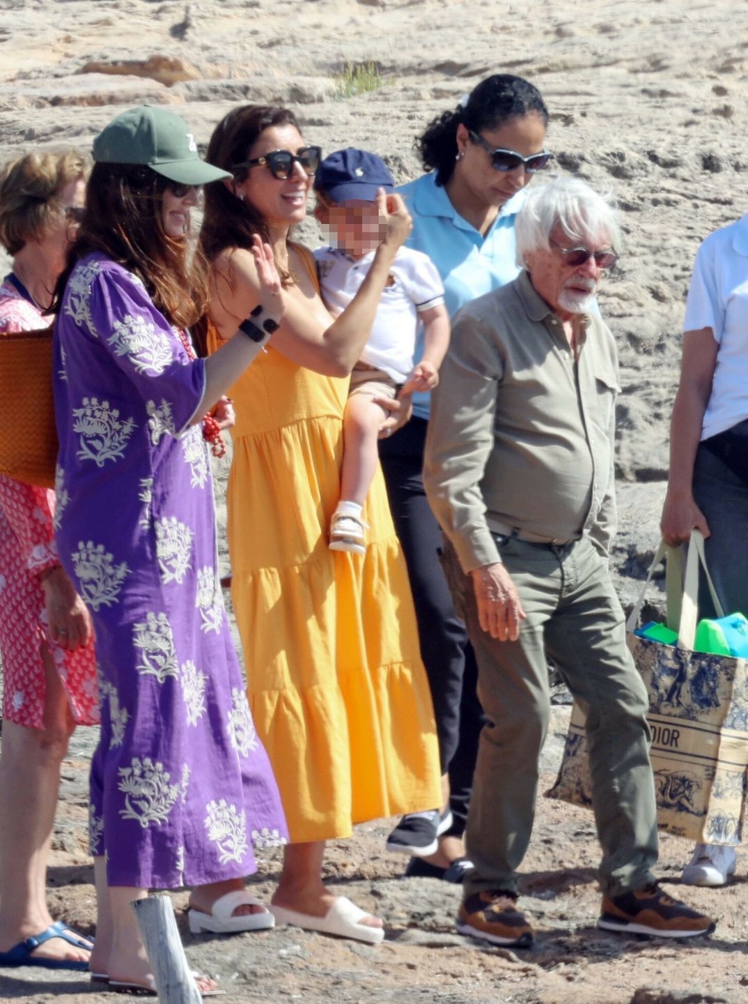 Bernie Ecclestone na rodzinnych wakacjach w Hiszpanii