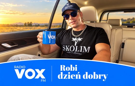 Skolim twarzą kampanii Radia VOX FM. "Idealnie pasuje do wizerunku stacji"