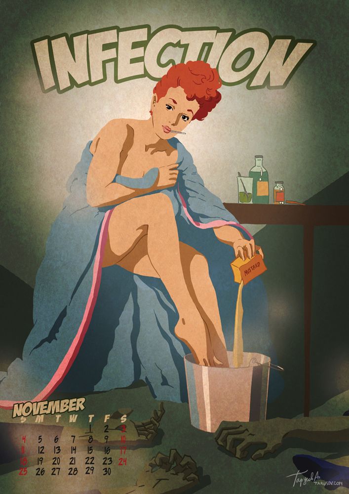 Apokaliptyczny kalendarz w stylu pin-up [+18] 12