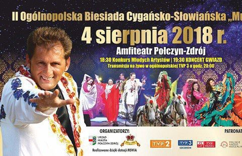 4 sierpnia odbędzie się II Ogólnopolska Biesiada Cygańsko-Słowiańska. Transmisja w TVP3