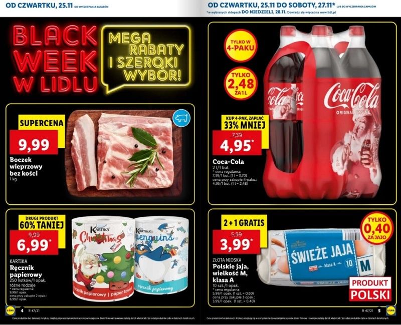 Black Week w Lidlu - gazetka z promocjami