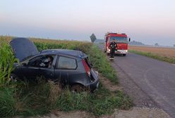 Śmiertelny wypadek na prostej drodze. Nie żyje 32-latek