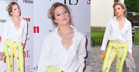 Lara Gessler lansuje się na gali (ZDJĘCIA)