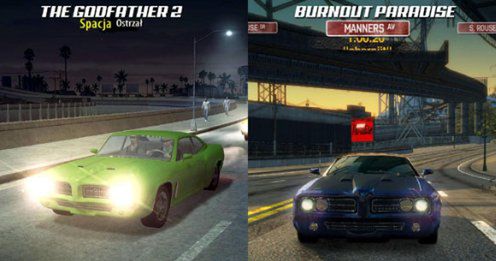 Samochody z Burnout Paradise w Godfather II?