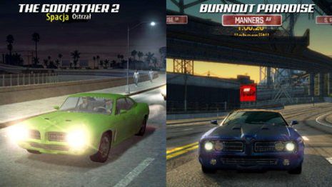 Samochody z Burnout Paradise w Godfather II? 1