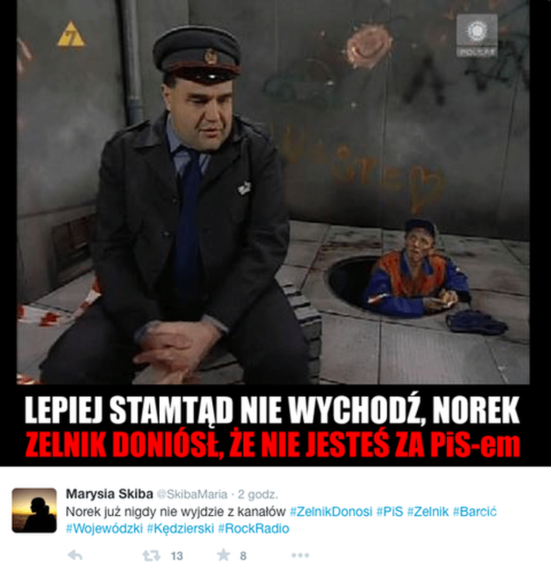 Zabawne memy z Jerzym Zielnikiem