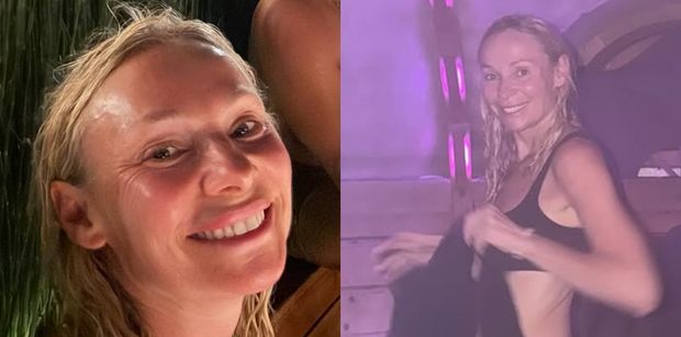 50-letnia Sonia Bohosiewicz zrzuciła ubrania i wskoczyła do sauny. Tylko pogratulować formy? (FOTO)