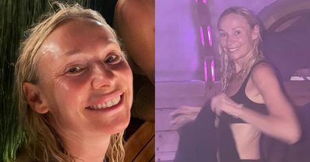 50-letnia Sonia Bohosiewicz zrzuciła ubrania i wskoczyła do sauny. Tylko pogratulować formy? (FOTO)