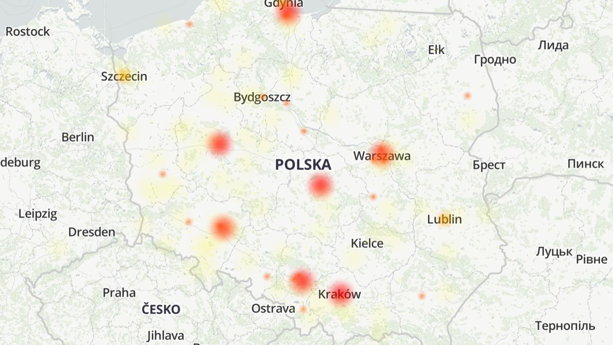 Trwa awaria Santandera