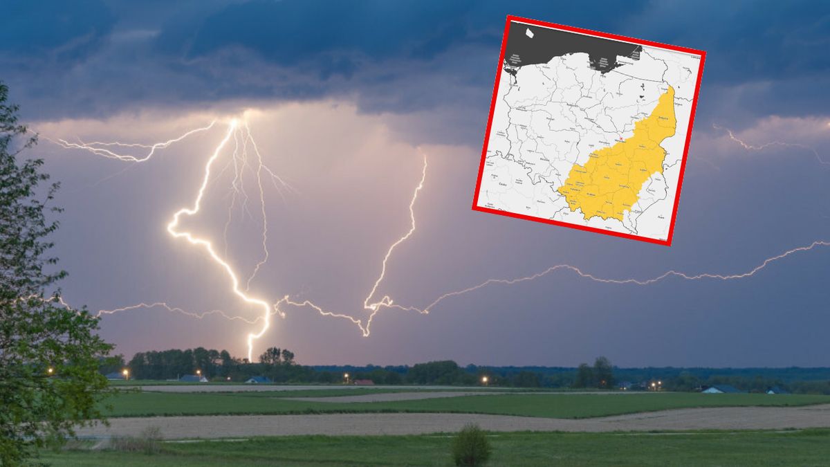 Ostrzeżenia przed burzami