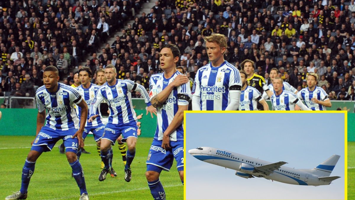 Piłkarze IFK Goeteborg dotarli z problemami do Hiszpanii