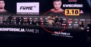Skandal w FAME MMA. Tyburski tłumaczy uderzenie rywala