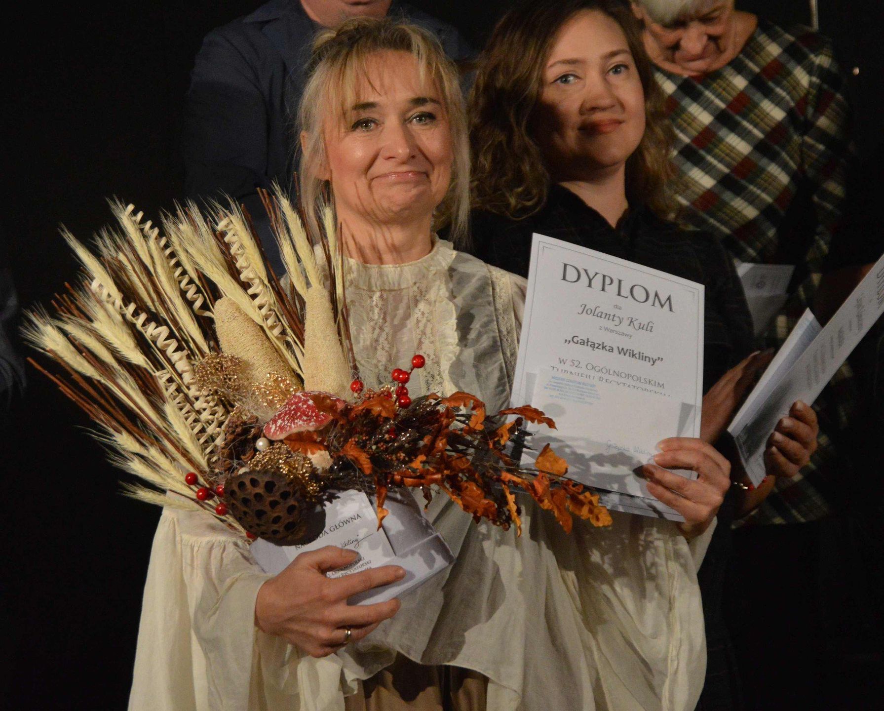  &#34;Gałązkę Wikliny&#34; i 3000 złotych otrzymała Jolanta Kula z Warszawy.