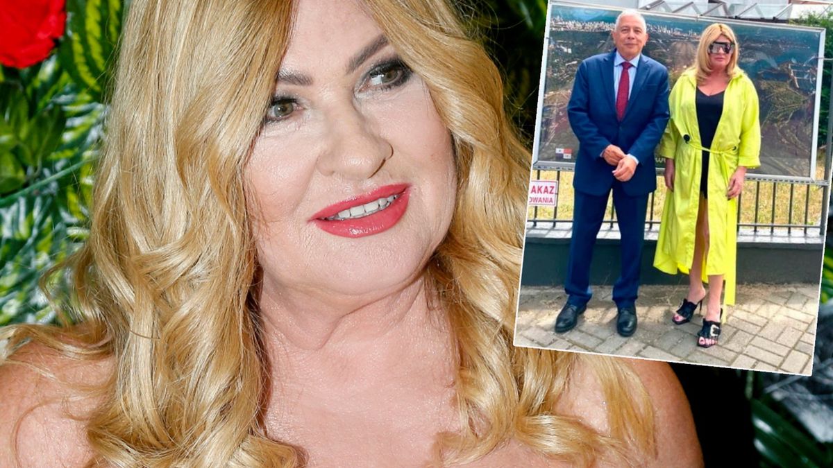 Beata Kozidrak spotkała się z ambasadorem Panamy w Polsce. Skrytykowano jej strój