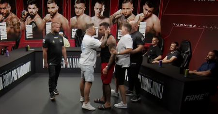Awantura podczas programu FAME MMA! Było gorąco