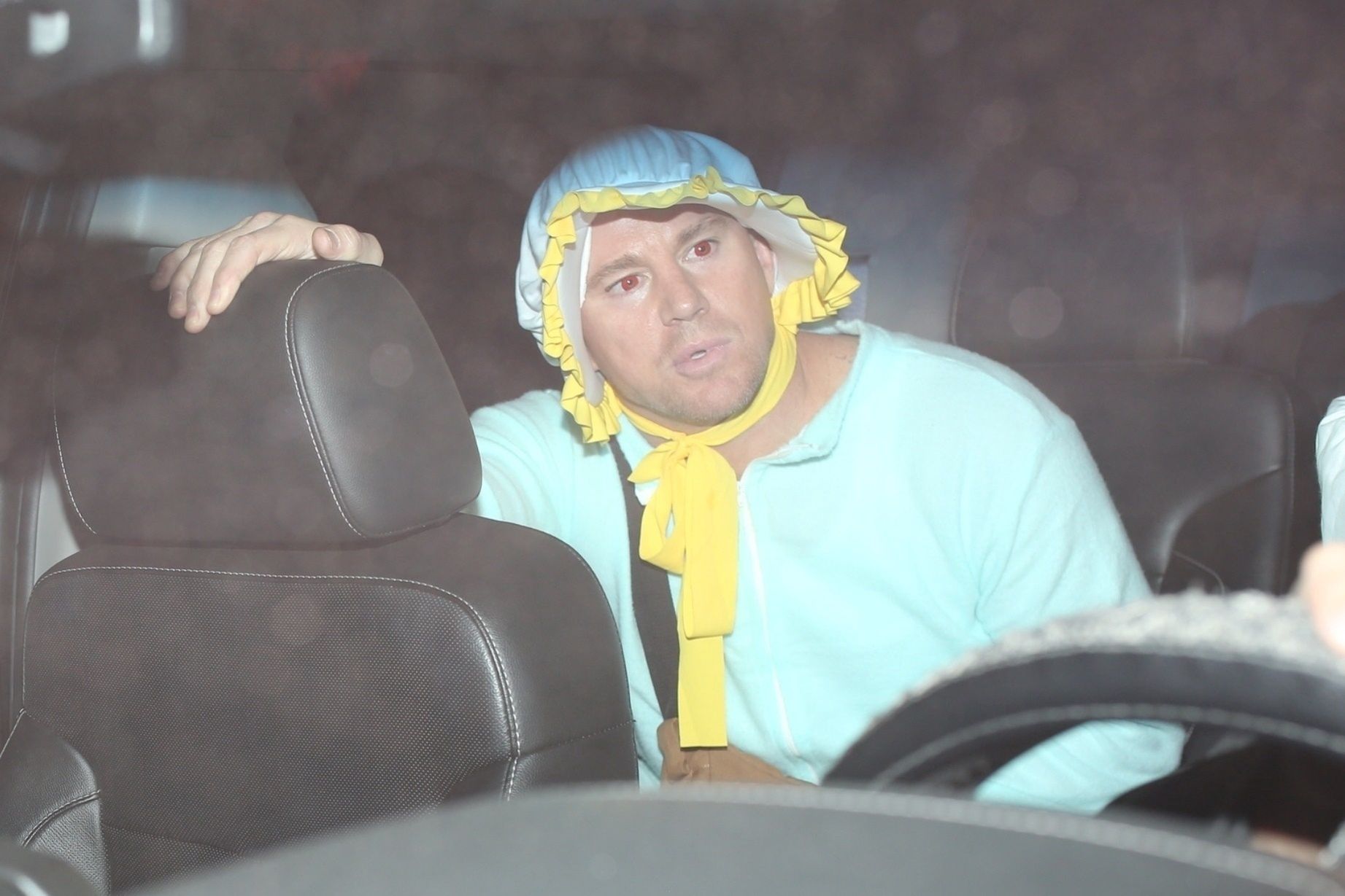 Channing Tatum i Zoe Kravitz na imprezie halloweenowej Kendall Jenner