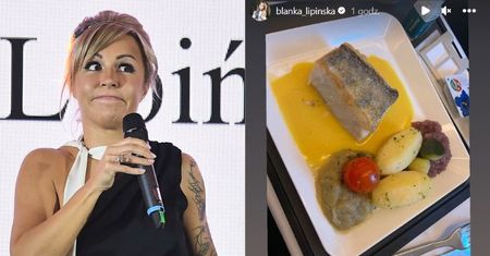 Blanka Lipińska PSIOCZY na jedzenie w BIZNES KLASIE podczas lotu do Los Angeles: "Nie czarujmy się, to nie są francuskie linie"