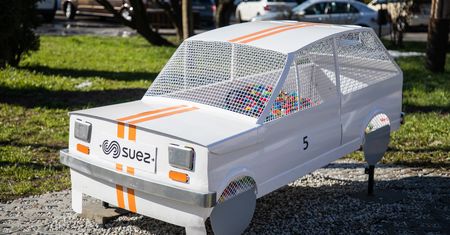 Bielsko-Biała. Fiacik już stoi. Pomoże zbierać pieniądze na terapię tlenem