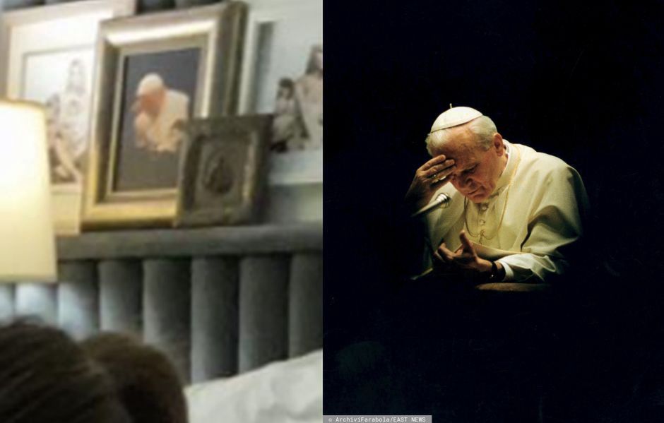 Majdan ma zdjęcie papieża w sypialni?