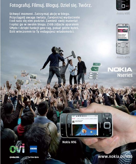 Kampania Nokii N96 wciąż trwa! 2