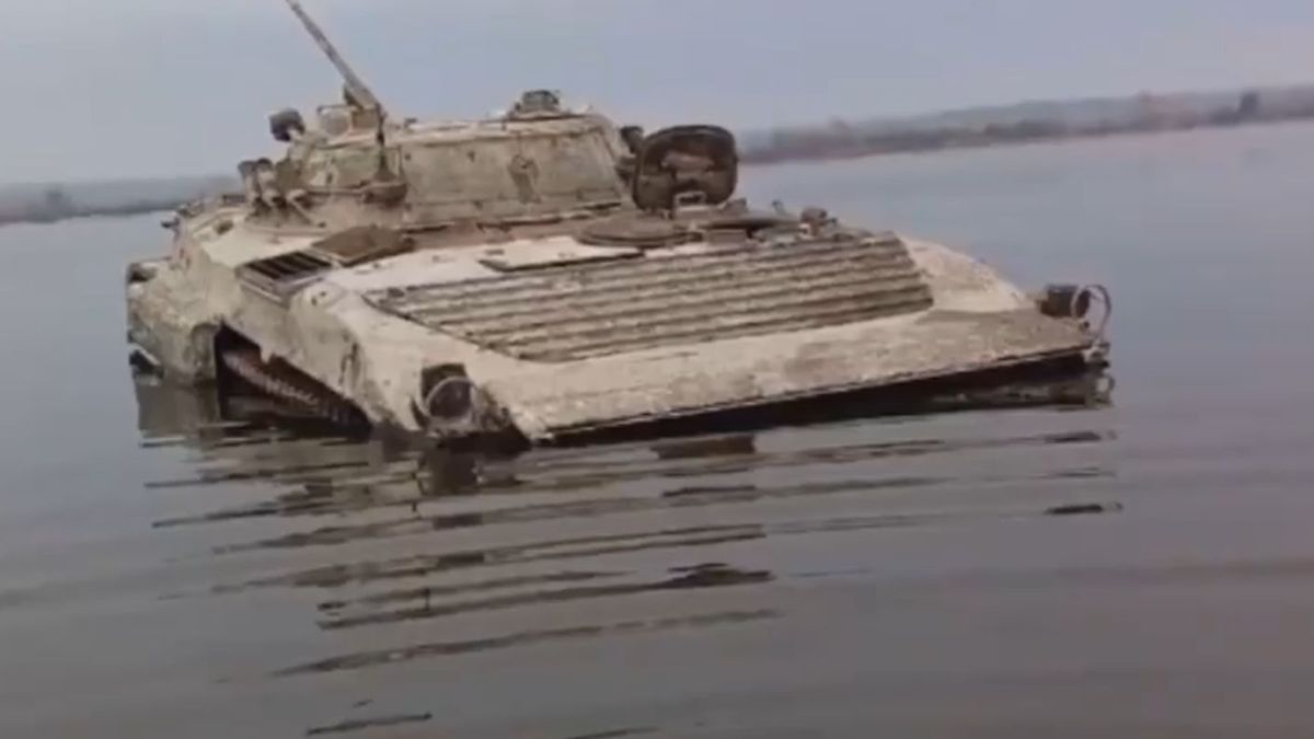 BMP-2 wydobyty przez Ukraińców
