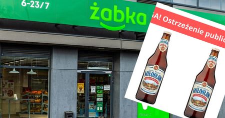 Piwo Miłosław wycofane z Żabki. "Ciało obce" w butelce
