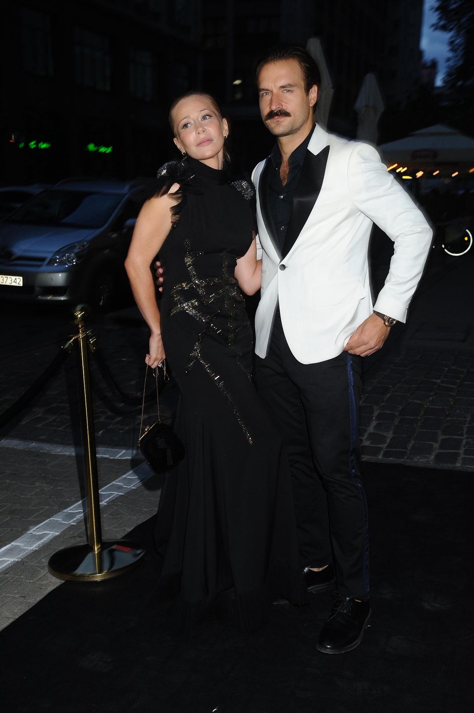 Katarzyna Warnke i Piotr Stramowski