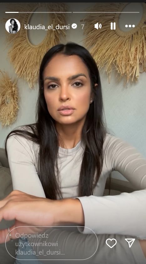 Klaudia El Dursi przerwała milczenie po wybuchu skandalu