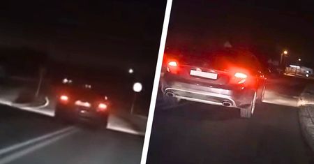 Kierowca mercedesa jechał wężykiem. Trafił na policjanta po służbie