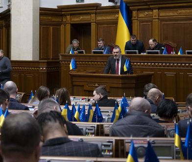 "Ukraina budzi się w szoku". Gorąco po awanturze w parlamencie
