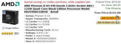 AMD też obniża ceny pocesorów