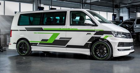 Elektryczny VW Transporter od ABT. Wygląda ciekawie, ale rozczarowuje mocą
