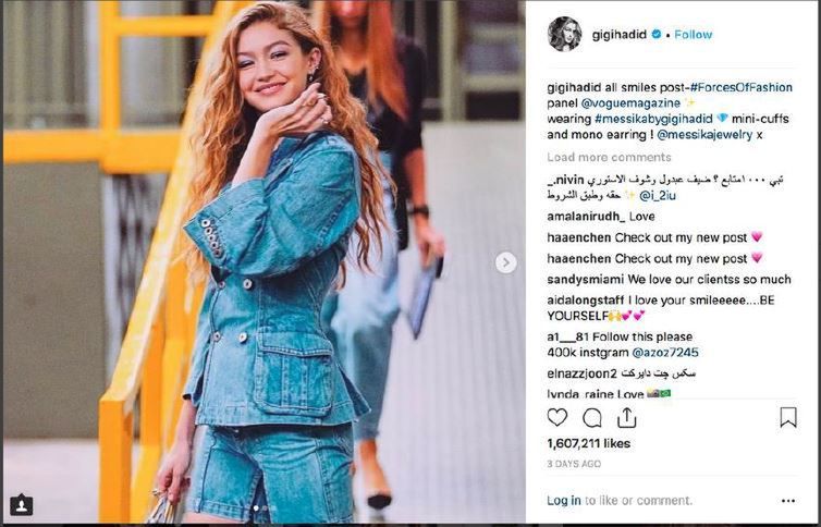 Zdjęcie za jeden uśmiech? Gigi Hadid znowu igra z fotografami 2