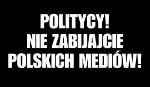 Politycy! Nie zabijajcie polskich mediów!