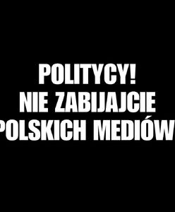 Politycy! Nie zabijajcie polskich mediów!