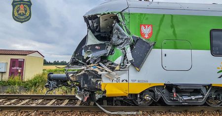 Świadek tragicznego wypadku. "Wielki obłok białego pyłu"