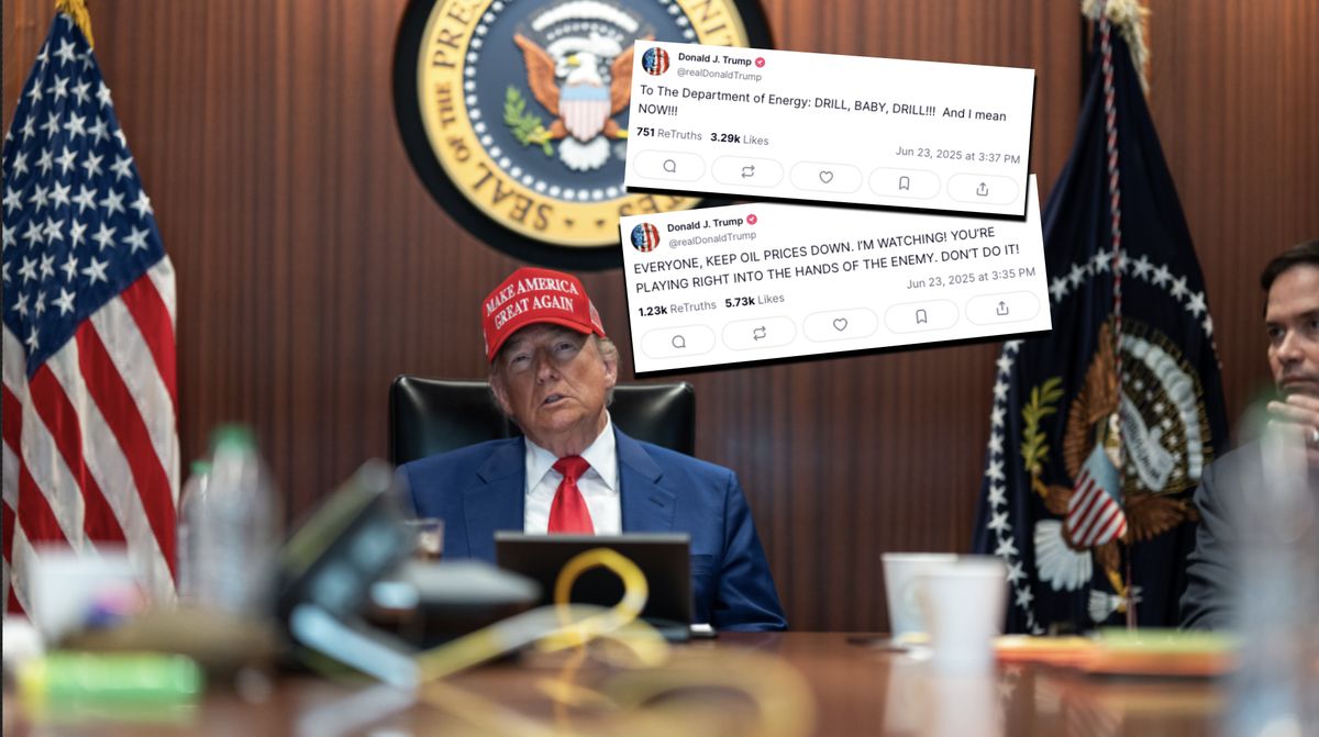 "Natychmiast!". Donald Trump wydał dwa "rozkazy" w sprawie ropy naftowej. Jest reakcja