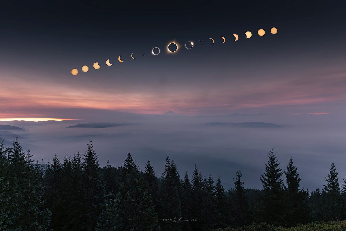 Najlepsze zdjęcia ”Wielkiego amerykańskiego zaćmienia Słońca”