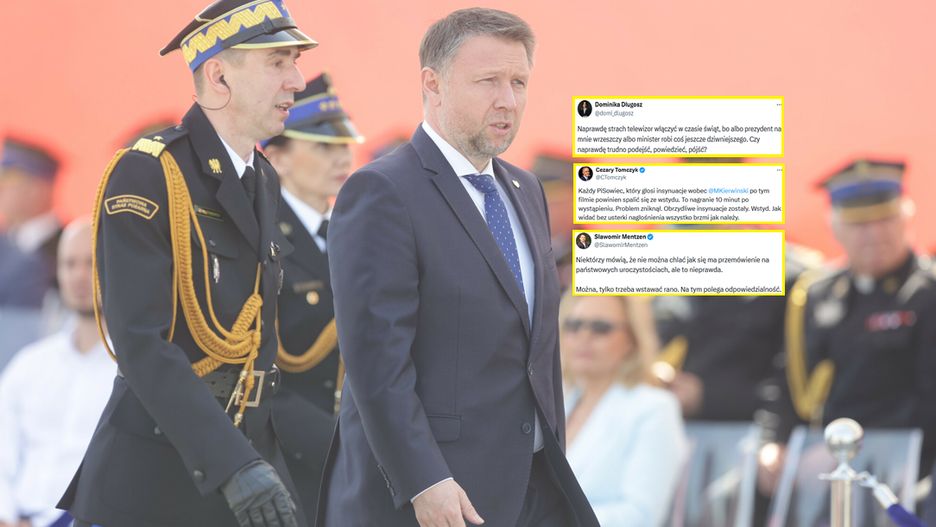 Lawina komentarzy w sieci po wystąpieniu szefa MSWiA Marcina Kierwińskiego