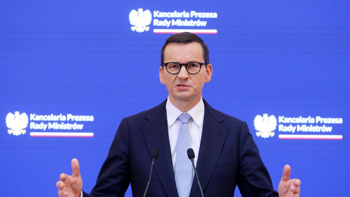 Na zdjęciu premier Mateusz Morawiecki