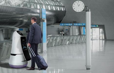 Inteligentne roboty LG pracują w seulskim porcie lotniczym Incheon (wideo)