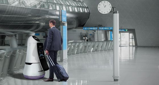 Inteligentne roboty LG pracują w seulskim porcie lotniczym Incheon (wideo)