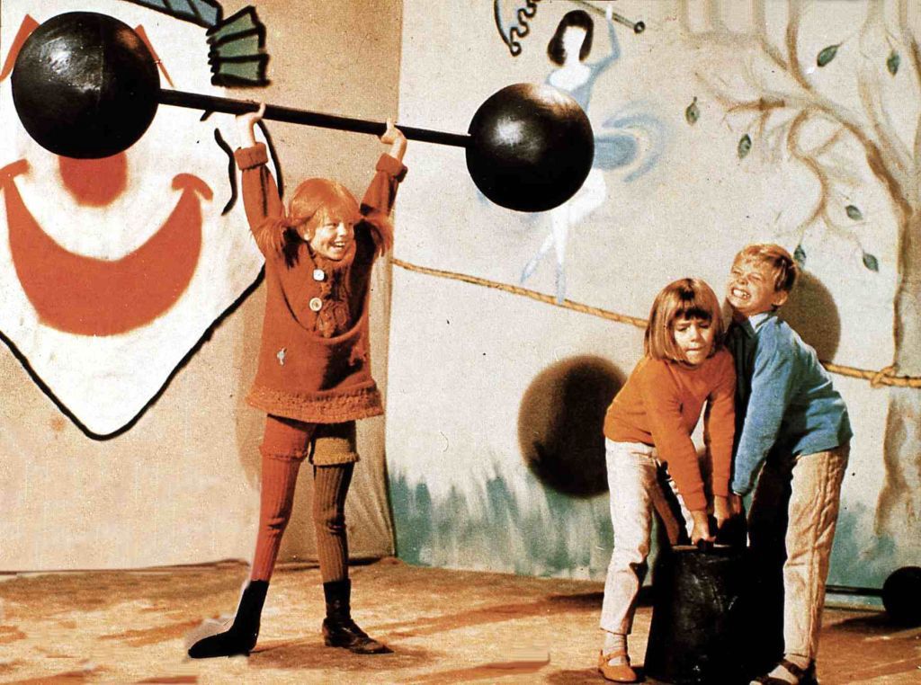 Kadr z filmu "Pippi"