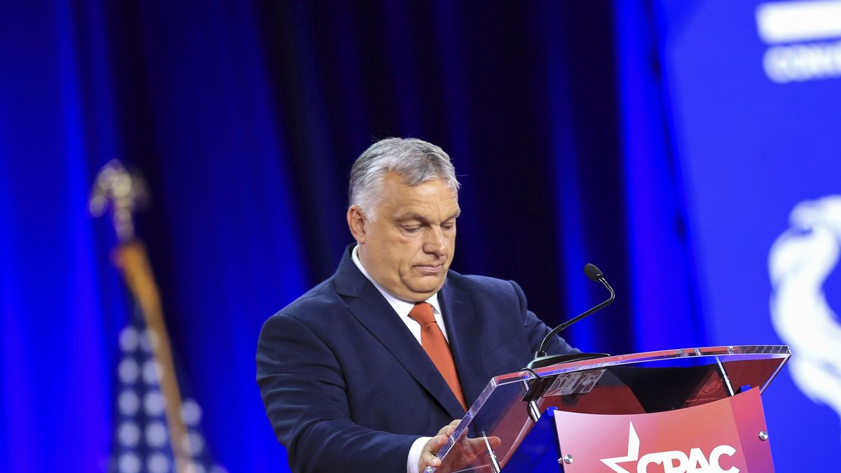 Viktor Orban, Hungary's prime minister, during the Conservative Political Action Conference (CPAC) in Dallas, Texas, US, on Thursday, Aug. 4, 2022. The Conservative Political Action Conference launched in 1974 brings together conservative organizations, elected leaders, and activists. Photographer: Dylan Hollingsworth/Bloomberg via Getty Images