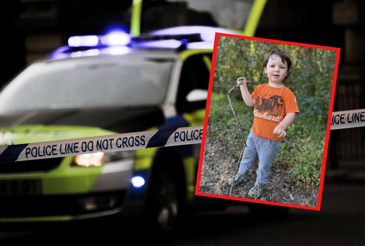 Samochód policyjny, dwulatek zastrzelił się bronią ojca