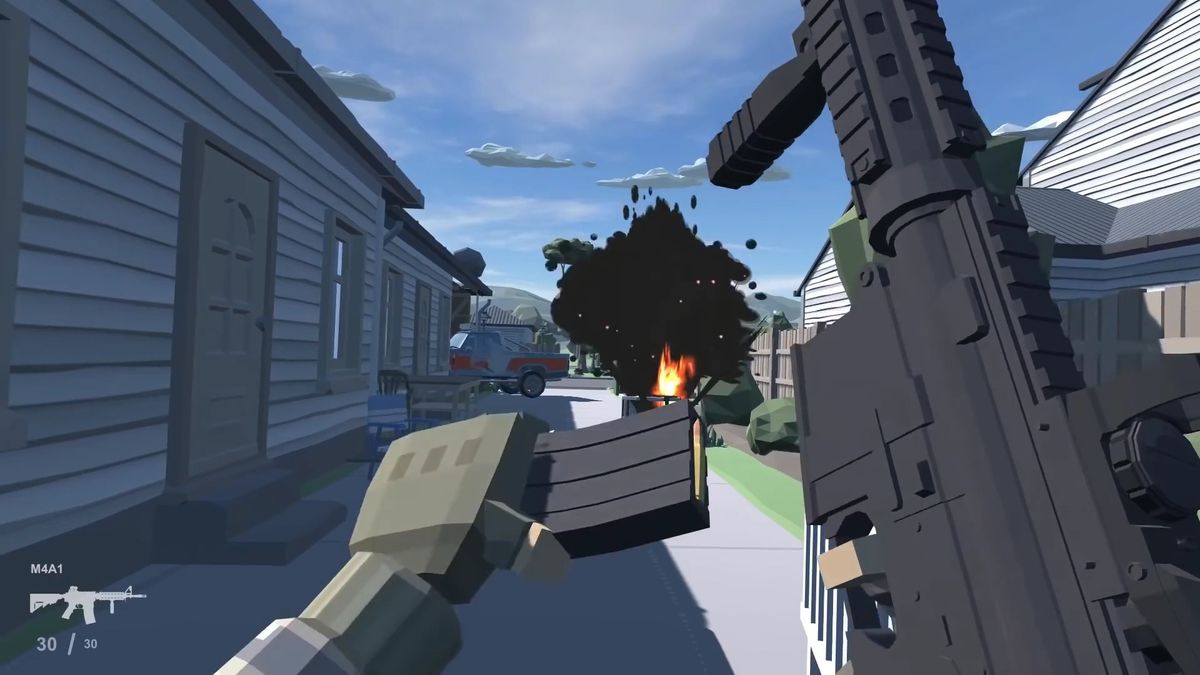 M4A1 w Clownfield 2042