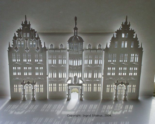 Niesamowite obiekty architektoniczne wykonane z pojedynczej kartki papieru 8