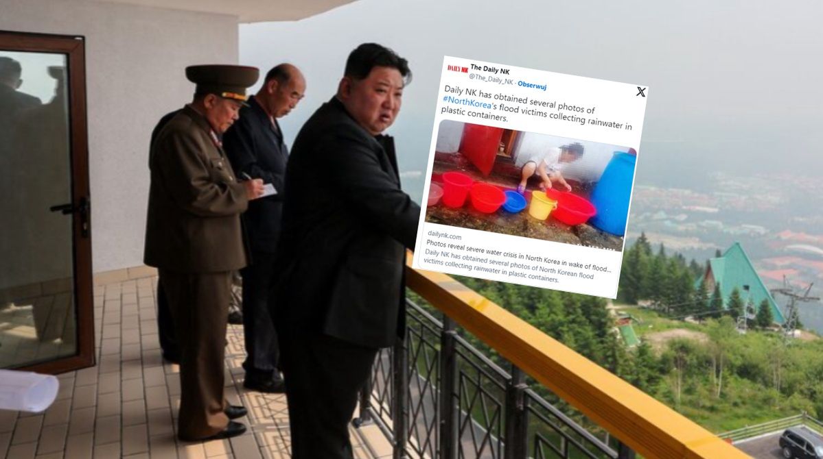 North Korea fights the effects of flooding