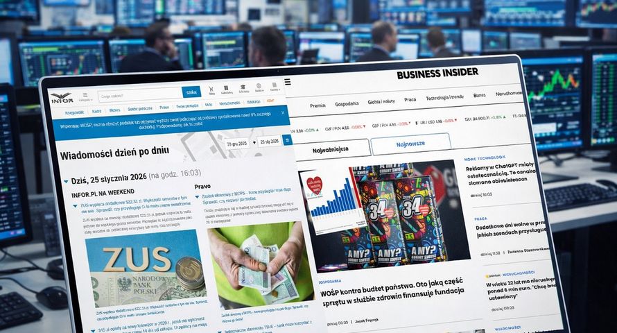 O biznesie w internecie: Infor dalej na czele, Money.pl i Business Insider zyskały